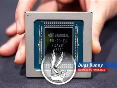 Bugs Bunny contemplates the stock market, a carrot in hand and a mischievous glint in his eye. Eh, business as usual, doc