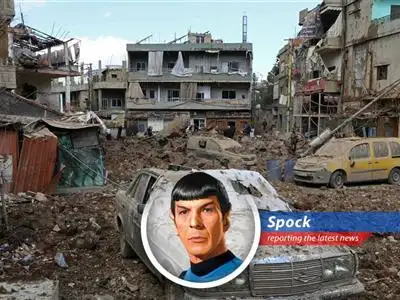 Buildings in Beirut smolder following recent Israeli strikes, underscoring the escalating conflict's impact on civilian areas and infrastructure.