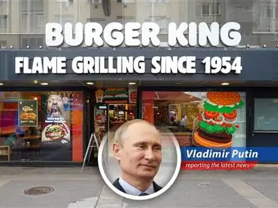 Burger King restaurant, facing remodeling delays and cost pressures in the US. image