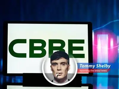 CBRE's stock performance amidst market anxieties.