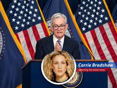 Carrie Bradshaw contemplates the economic landscape in the city that never sleeps