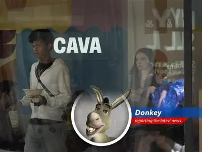 Cava restaurant showcases its Mediterranean bowls and pitas, highlighting fresh ingredients and vibrant flavors.