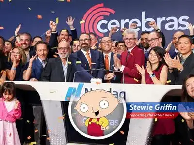 Cerebras Systems' CEO celebrates the company's successful IPO, marking a significant milestone in the AI chip market.