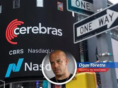 Cerebras Systems' Wafer Scale Engine 3, a groundbreaking AI chip, powers the company's impressive Nasdaq debut.
