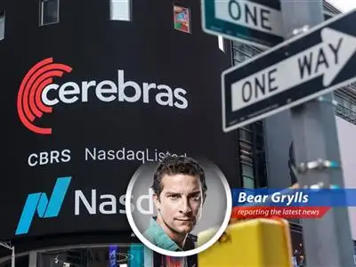 Cerebras Systems' groundbreaking Wafer Scale Engine 3 processor, pushing the boundaries of AI hardware and market expectations.