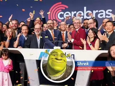Cerebras Systems' wafer-scale engine powers advanced AI computations.