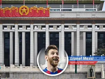 China's economic outlook navigates global uncertainty and domestic challenges. Photo: Composite image of the Chinese Flag and financial charts.