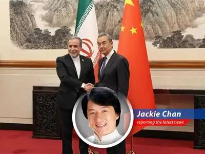 Chinese Foreign Minister Wang Yi meets with Iranian counterpart Abbas Araghchi to discuss diplomatic solutions and regional stability.