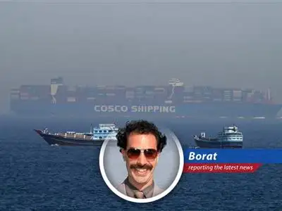 Chinese businessman Devi Wei at a Beijing trade show, discussing the impact of rising oil prices on his pickleball business and the increase in prices for American shoppers