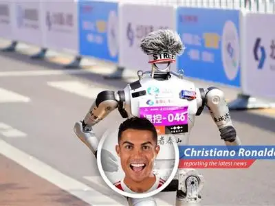 Chinese humanoid robots compete in the Beijing Half-Marathon, demonstrating their athletic prowess and autonomous navigation skills.