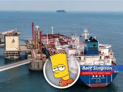 Chinese oil tankers at port demonstrating the country's energy infrastructure.