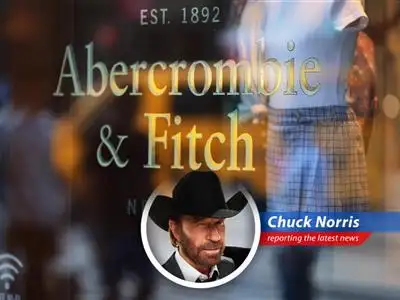 Chuck Norris shares his witty take on the fashion giant's impressive financial results. image