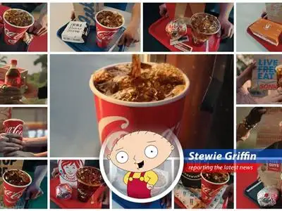 Coca-Cola launches a multi-restaurant ad campaign to combat declining sales and traffic.