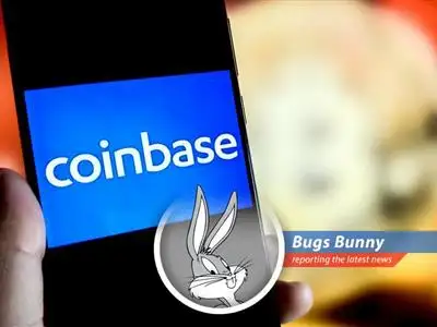 Coinbase logo displayed, symbolizing the company's progress towards becoming a federally regulated trust bank.