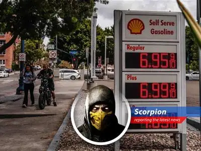 Consumers grapple with soaring gas prices and economic uncertainty, impacting overall sentiment.