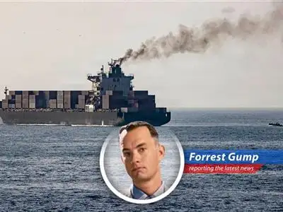 Container ships navigate the Strait of Hormuz, a critical chokepoint for global oil trade, now shadowed by recent seizures and heightened geopolitical risk.