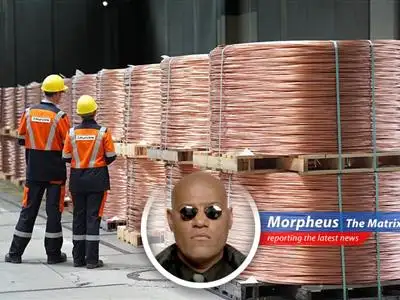 Copper wiring symbolizes the metal's critical role in global infrastructure and technological advancement amidst growing supply concerns. image