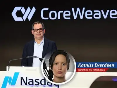 Coreweave's stock performance mirrors the volatile landscape of AI investment.