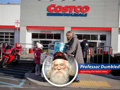 Costco gas station experiencing increased traffic due to rising fuel prices.