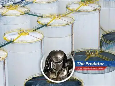 Crude oil tankers navigating through turbulent waters, symbolizing the precarious state of global oil supply amidst geopolitical tensions.