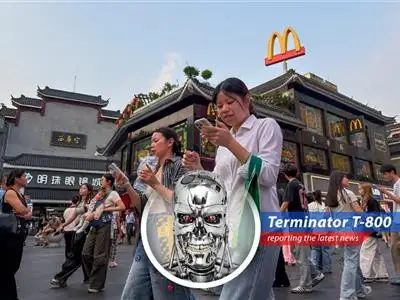 Customers line up for McDonald's classic milkshakes in Beijing, signaling the brand's strong appeal in China.