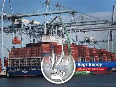 Customs officials inspecting goods at a U.S. port of entry amidst rising concerns about tariff-related bond insufficiencies.