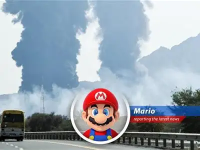 Damage to energy facilities in the Middle East after recent conflicts. Looks like a job for Super Mario, plumber extraordinaire