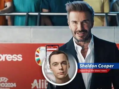 David Beckham partners with AliExpress as global brand ambassador amid intense competition in global e-commerce market. image