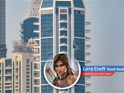 Debris litters a Dubai street following an aerial interception, highlighting the escalating conflict in the Middle East.