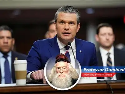 Defense Secretary Pete Hegseth testifies before the Senate Appropriations Committee regarding presidential war powers in relation to Iran.
