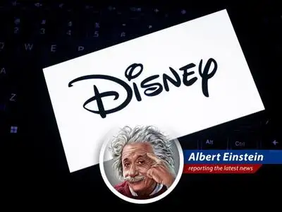 Disney shares react to earnings report and CEO succession announcement.