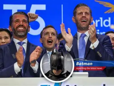 Donald Trump Jr. speaks at the World Liberty Forum, defending the family's crypto venture amidst controversy.