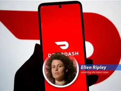 Doordash's stock experiences a wild ride following the release of its fourth-quarter results and future guidance. image