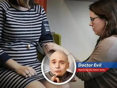 Dr. Evil contemplates Amazon's Health AI, scheming his next move in the quest for world domination. image
