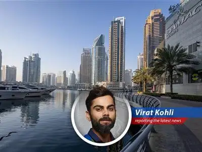 Dubai skyline reflecting market volatility post-geopolitical tensions.