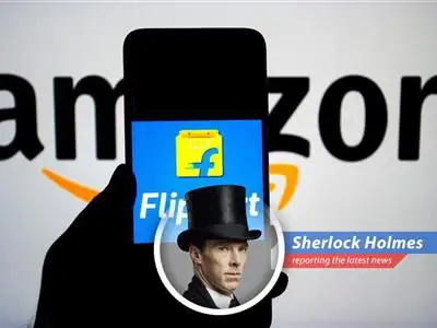 E-commerce giants Amazon and Walmart intensify their presence in India, tapping into the burgeoning online shopping market, particularly in smaller cities.