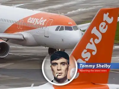 EasyJet aircraft facing headwinds from geopolitical tensions and volatile fuel prices.