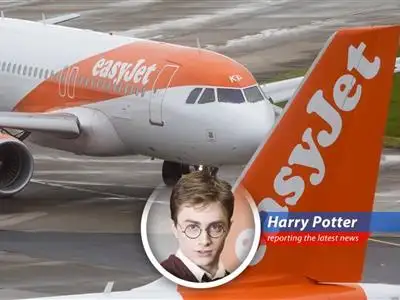 EasyJet faces turbulence as CEO announces departure and financial losses, Harry Potter weighs in with his magical perspective. image