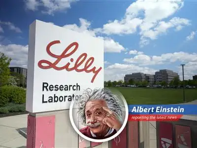 Einstein's satirical perspective on the recent FDA recommendation for Eli Lilly's Alzheimer's drug donanemab image