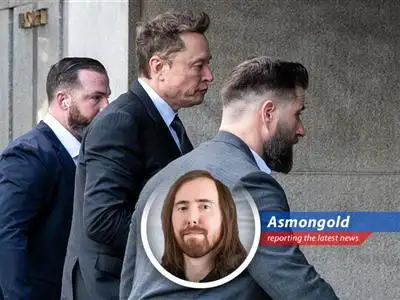 Elon Musk arrives at court amid allegations of manipulating Twitter's stock price before acquiring the platform.