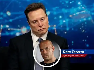 Elon Musk at a SpaceX event, grappling with xAI's restructuring.