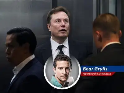 Elon Musk outside the Oakland courthouse after the verdict in his lawsuit against OpenAI.