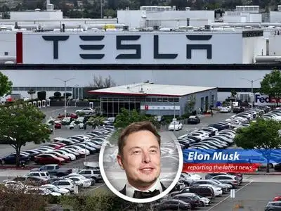 Elon Musk reacts to the fire at Tesla's Fremont factory with his trademark humor and wit. image