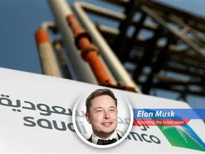 Elon Musk shares his thoughts on the recent financial results of Saudi Aramco. image