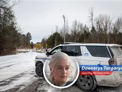 Emergency services respond to a mass shooting at a high school in Tumbler Ridge, British Columbia, Canada. image