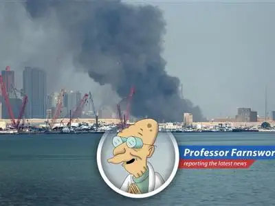 Empty conference hall in Dubai symbolizes the impact of regional tensions on the Middle East's events industry