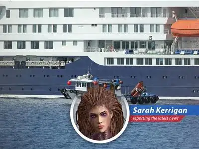 Evacuees disembark the MV Hondius near Tenerife, embarking on a journey to quarantine facilities amidst hantavirus concerns.