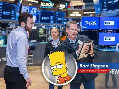 Even I, Bart Simpson, can see the market's got mood swings worse than Milhouse.