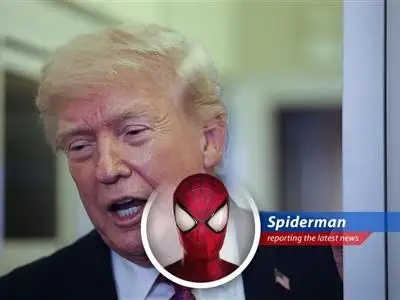 Even Spidey's spider-sense is tingling with the uncertainty surrounding the Strait of Hormuz