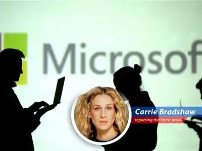 Even in a volatile market, a girl can find her statement piece stock. Microsoft, perhaps?